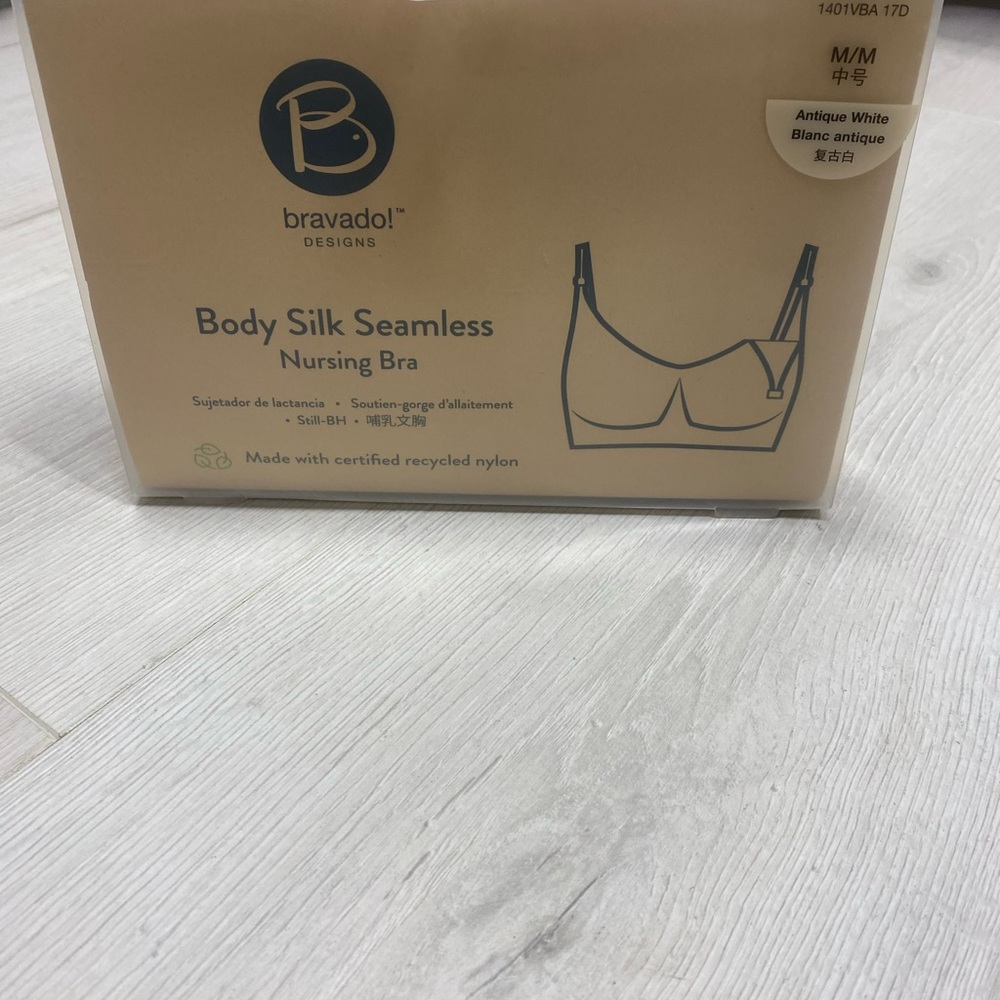 Bravado Body Silk Seamless Nursing Bra - Antique White